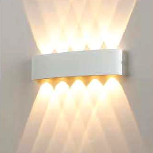 VE - VNT - 020/10A: Đèn gắn tường LED - KT: L270mm  x W50mm x H80mm - Đèn LED 10W