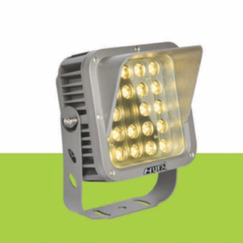 HF - RN - 0308 LED 24W: Đèn pha ngoài trời LED 24W - KT: L160mm x H165mm - Ánh sáng vàng