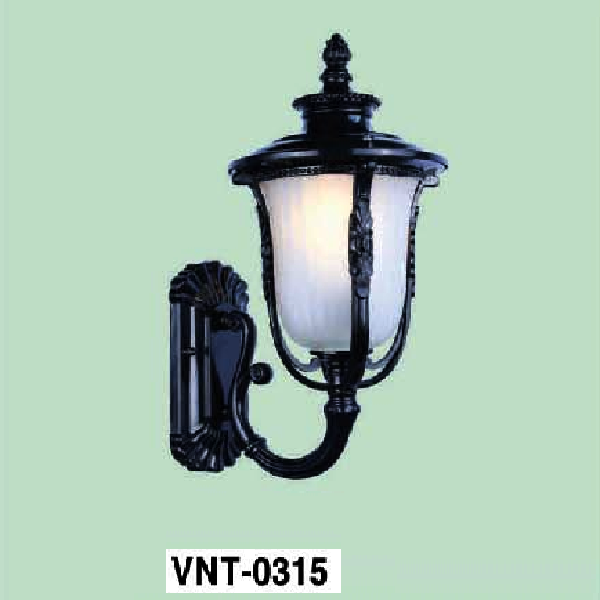 VE - VNT - 0315: Đèn gắn tường ngoài trời - KT: L200mm x H400mm - Bóng đèn E27 x 1