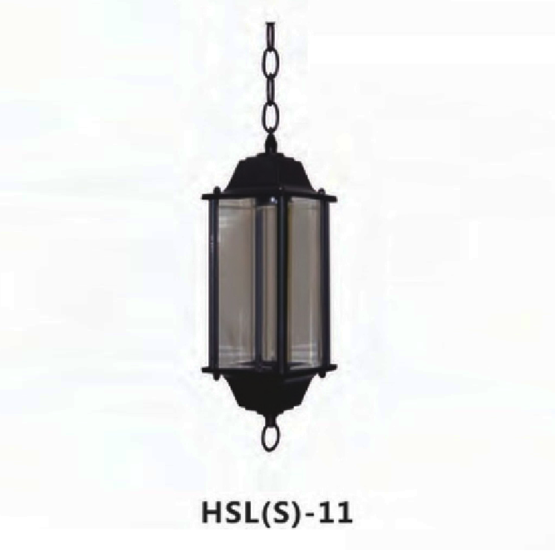 TCT - HSL (S ) - 11: đèn thả vòm ban cong - KT: W110mm x H110mm- Đèn chân E27 x 1 bóng