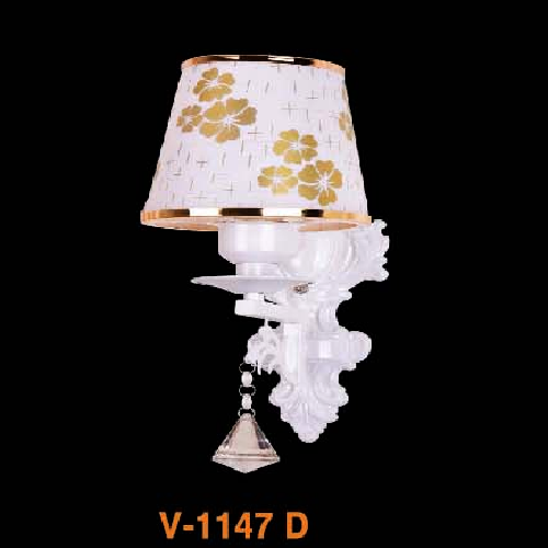 VE - V - 1147 D: Đèn gắn tường đơn - KT: L120mm x H350mm - Bóng đèn E27 x 1