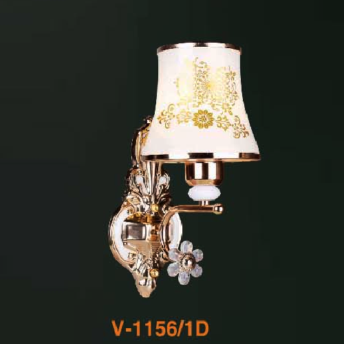 VE - V - 1156/1D:  Đèn gắn tường đơn - KT: L120mm x H330mm - Bóng đèn E27 x 1