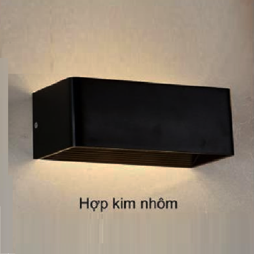 SN - VL 1243Đ: Đèn gắn tường LED - KT: Ø200mm x H100mm - Bóng đèn LED 10W ánh sáng vàng 4000K