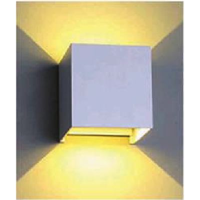EU - CN - 129: Đèn gắn tường LED - KT: L100mm x W100mm x H100mm - Đèn LED 3W x 2 ánh sáng vàng