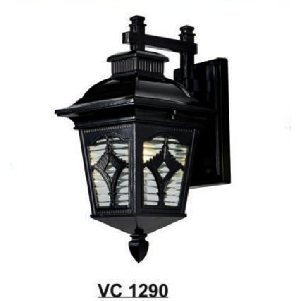 SN - VC 1290: Đèn gắn tường ngoài trời - KT: Ø185mm x H370mm - Bóng đèn E27 x 1
