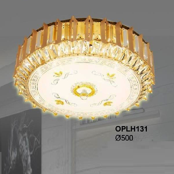 355 - OPLH131:  Đèn áp trần LED - KT: Ø500mm - Đèn LED đổi 3 màu
