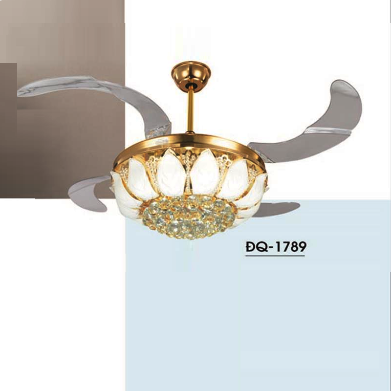 HF - ĐQ - 1789: Quạt trần đèn cánh xếp