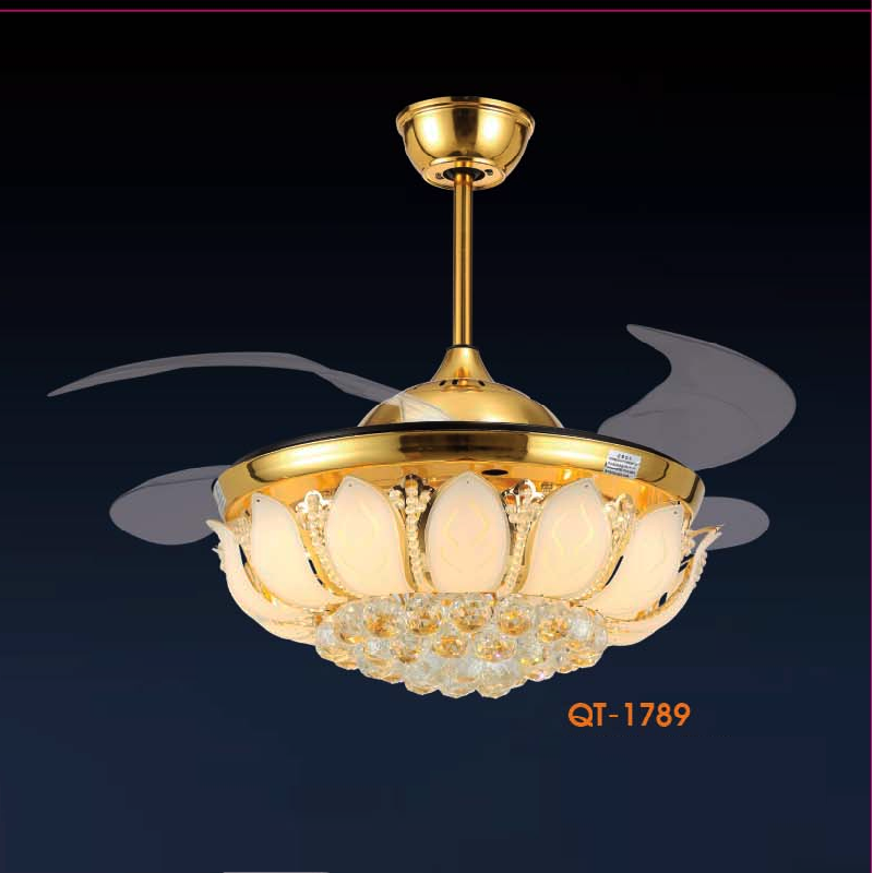 VE - QT - 1789: Quạt trần đèn cánh xếp