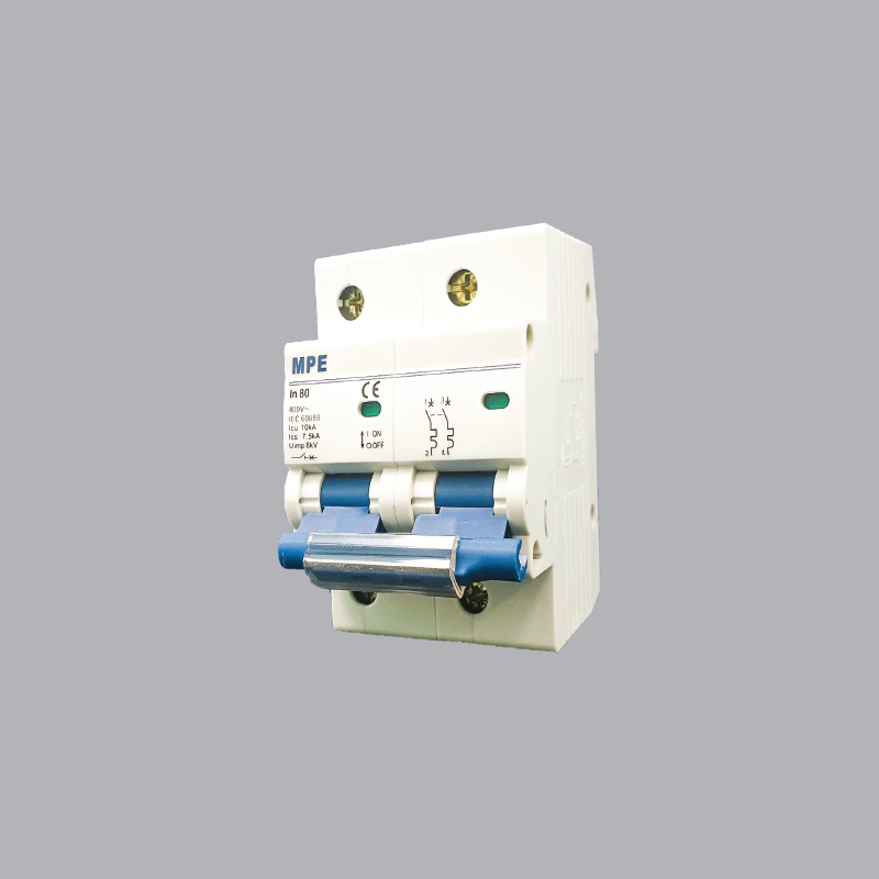 MP10-C2100: CB 2 tép ( 2 cực) 100A, 10kA