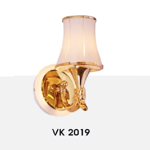 HF - VK 2019: Đèn gắn tường đơn, đế đèn LED -  Bóng đèn E27 x 1 + LED