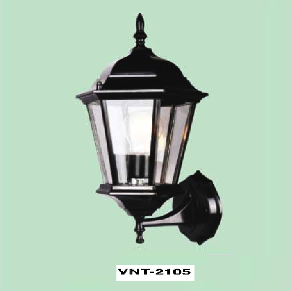 VE - VNT - 2105: Đèn gắn tường ngoài trời - KT: L200mm x H430mm - Bóng đèn E27 x 1
