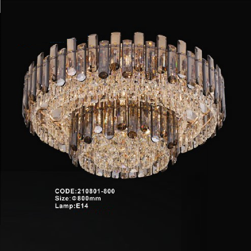 CODE: 210801 - 800: Đèn áp trần Phale LED - KT:  Ø800mm - Bóng đèn E14