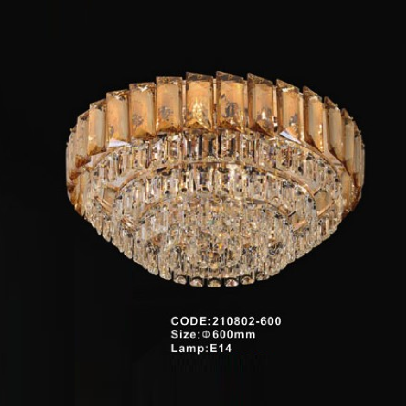 CODE: 210802-600: Đèn áp trần Phale - KT: 600mm - Bóng  đèn E14