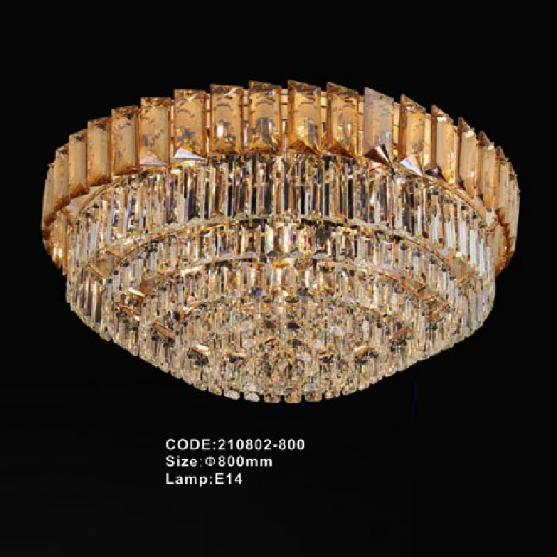 CODE: 210802-800: Đèn áp trần Phale - KT: 800mm - Bóng  đèn E14