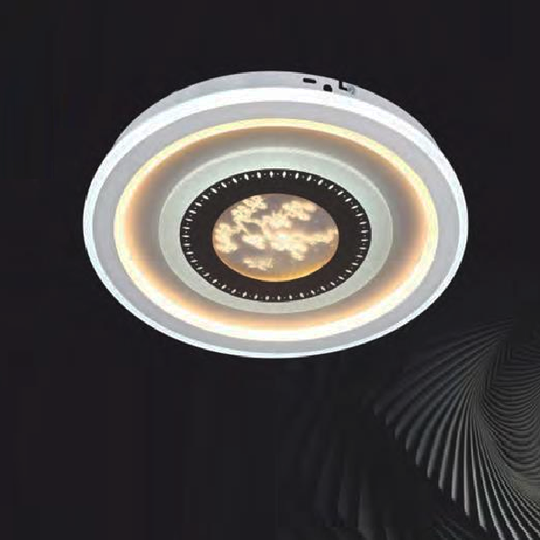 NC 2311: Đèn áp trần LED Mica - KT: Ø480mm - Đèn LED 36 W