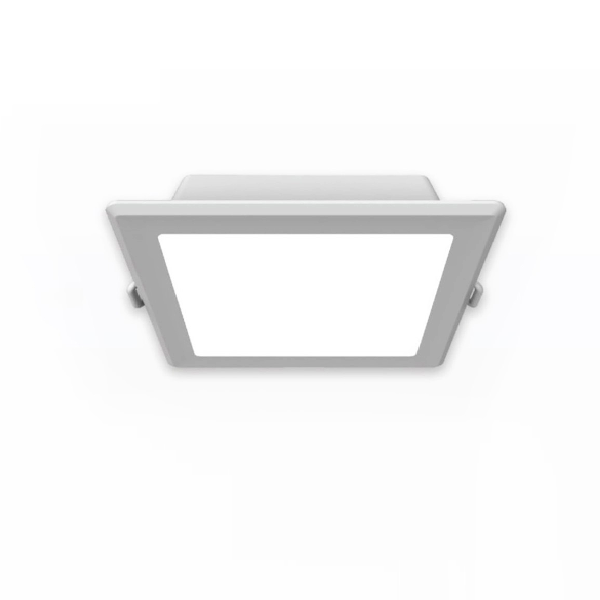 NNV70812WE1A: Đèn LED gắn âm trần vuông 15W - KT: 169mm x 169mm x H32mm - Lổ khoét: 150mm x 150mm - Ánh sáng trung tính 4000K