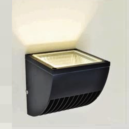 EU - CN - 256: Đèn gắn tường LED - KT: L12mm x W12mm x H12mm - Đèn LED COB 12W  ánh sáng vàng