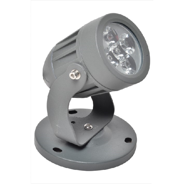 E - FN -287: Đèn pha LED ngoài trời 5W - KT: Ø65mm x H110mm - IP65 - Ánh sáng Xanh dương /Xanh lá/ Đỏ