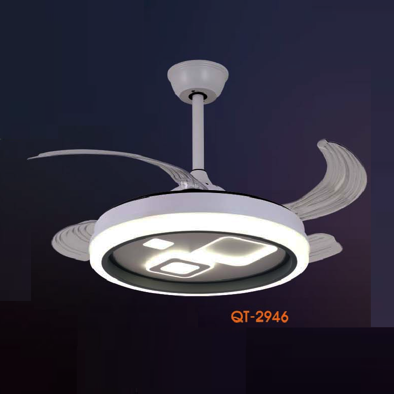 VE - QT - 2946: Quạt trần đèn cánh xếp