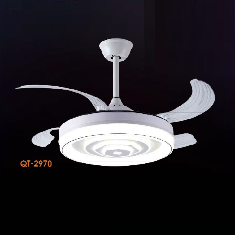 VE - QT - 2970: Quạt trần đèn cánh xếp