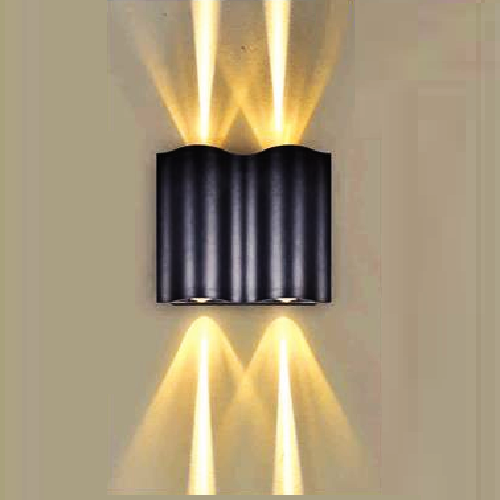 EU - CN - 298: Đèn gắn tường LED - KT: L208mm x W65mm x H162mm - Đèn LED COB (chip Cree  USA) 3W x 4 ánh sáng vàng