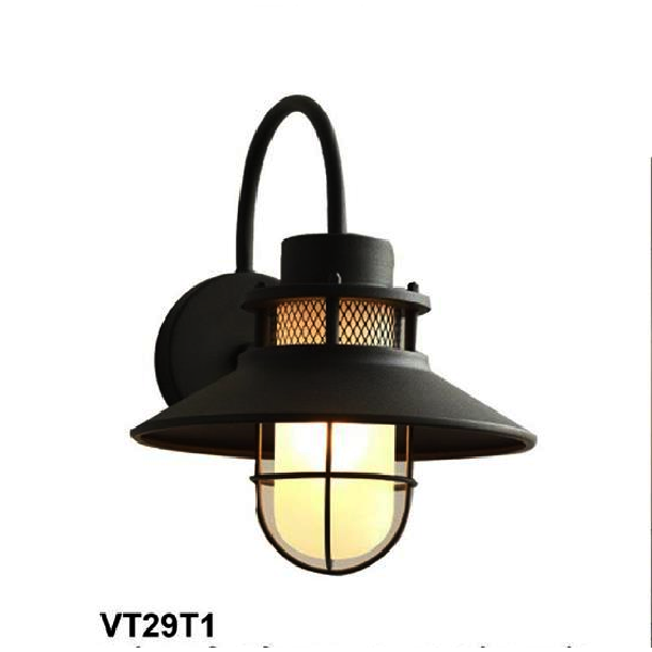 355 - VT29T1: Đèn gắn tường 1 bóng - KT: L250mm x H330mm - Bóng đèn chân E27 x 1 bóng