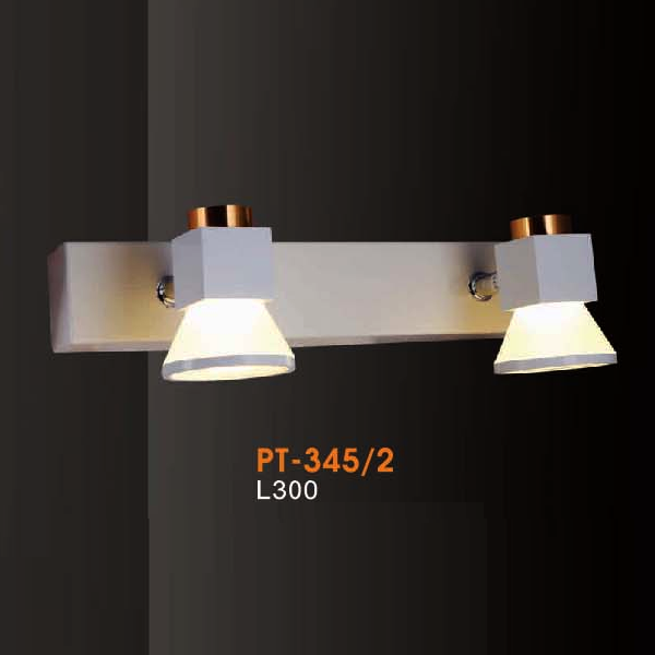 VE - PT - 345/2: Đèn rọi tranh/gương đôi - KT: L300mm - Đèn LED ánh sáng vàng