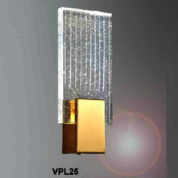 35 - VPL25: Đèn gắn tường Phale - KT: W100mm x H270mm - ĐènLED ánh sáng đổi 3 màu