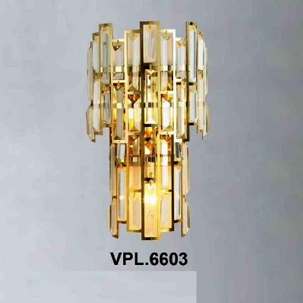 35 - VPL6603: Đèn gắn tường Phale - KT: W250mm x H400mm - Đèn chân E14 x 3 bóng