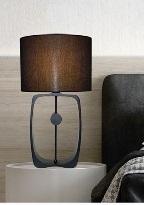 355 - DB - 8032:  Đèn bàn, KT: Ø390mm*H510mm - Bóng đèn E27*1 bóng