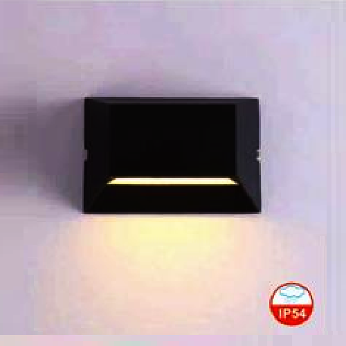 EU - CN - 361: Đèn gắn tường LED - KT: L150mm x W60mm x H100mm - Đèn LED 6W ánh sáng vàng