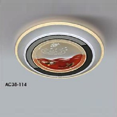AC 38 - 114: Đèn áp trần LED - KT: Ø500mm - Đèn LED 200W ánh sáng đổi 3 màu