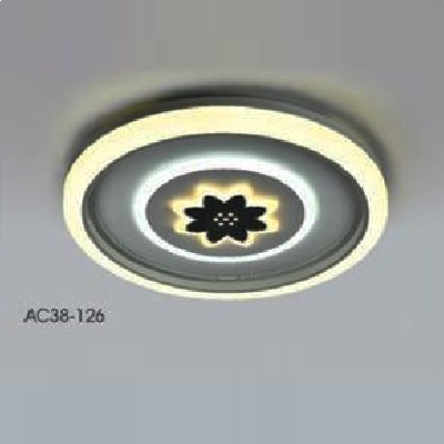 AC 38 - 126: Đèn áp trần LED - KT: Ø500mm - Đèn LED 150W ánh sáng đổi 3 màu