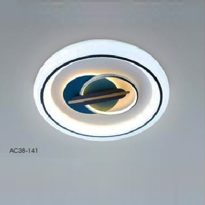 AC 38 - 141: Đèn áp trần LED - KT: Ø500mm - Đèn LED 132W ánh sáng đổi 3 màu