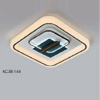AC 38 - 144: Đèn áp trần LED - KT: L500mm x W500mm - Đèn LED 152W ánh sáng đổi 3 màu
