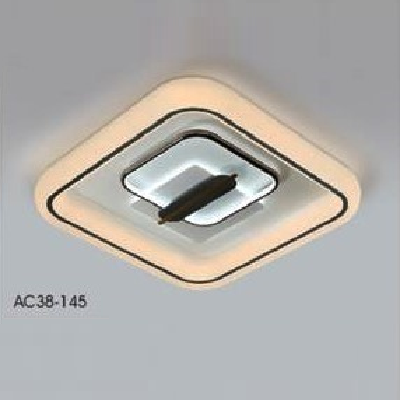 AC 38 - 145: Đèn áp trần LED - KT: L500mm x W500mm - Đèn LED 152W ánh sáng đổi 3 màu