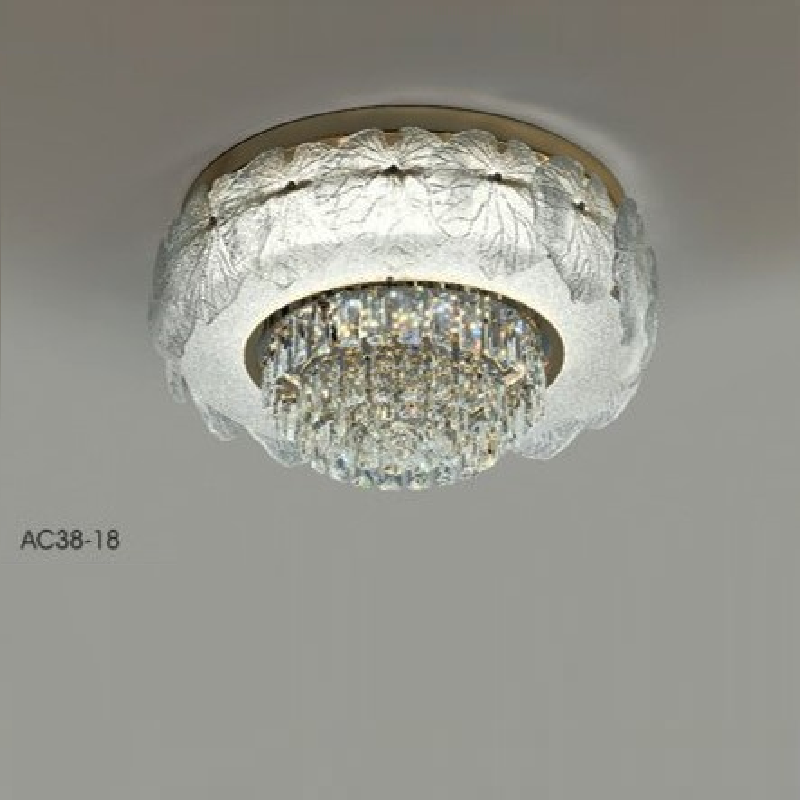 AC 38 - 18: Đèn áp trần phale - KT: Ø600mm - Đèn LED 160W ánh sáng đổi 3 màu