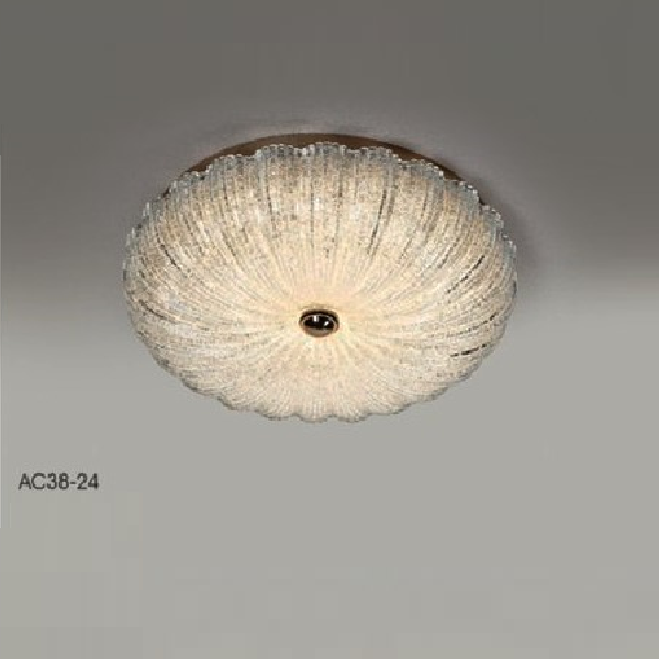 AC 38 - 24: Đèn áp trần phale - KT: Ø400mm - Đèn LED 36W ánh sáng đổi 3 màu