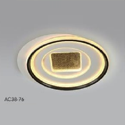 AC 38 - 76: Đèn áp trần LED - KT: Ø500mm - Đèn LED 148W ánh sáng đổi 3 màu