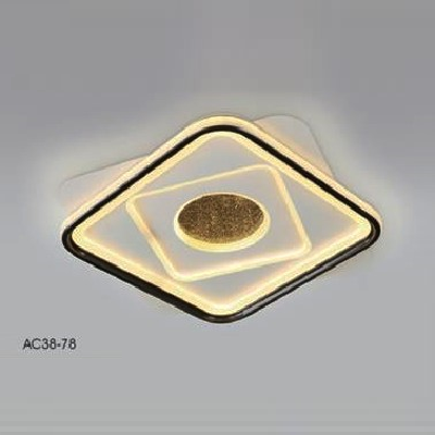AC 38 - 78: Đèn áp trần LED - KT: L500mm x W500mm - Đèn LED 170W ánh sáng đổi 3 màu