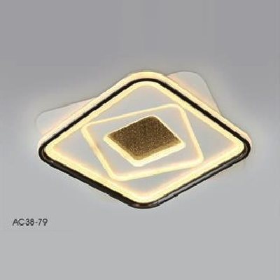 AC 38 - 79: Đèn áp trần LED - KT: L500mm x W500mm - Đèn LED 170W ánh sáng đổi 3 màu