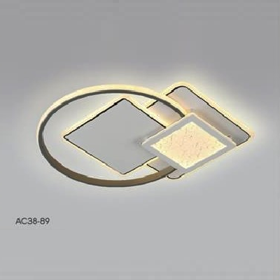 AC 38 - 89: Đèn áp trần LED - KT: Ø500mm - Đèn LED 136W ánh sáng đổi 3 màu