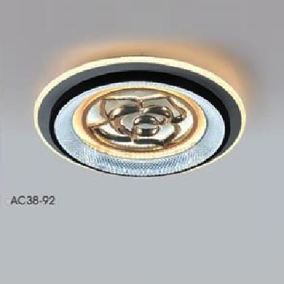AC 38 - 92: Đèn áp trần LED đổi màu - KT: Ø500mm - Đèn LED 160W ánh sáng đổi 3 màu