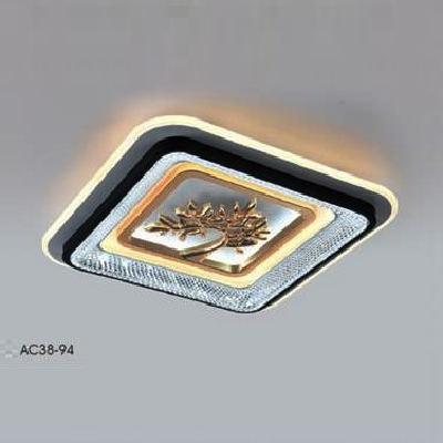 AC 38 - 94:  Đèn áp trần LED - KT: L500mm x W500mm - Đèn LED 200W ánh sáng đổi 3 màu