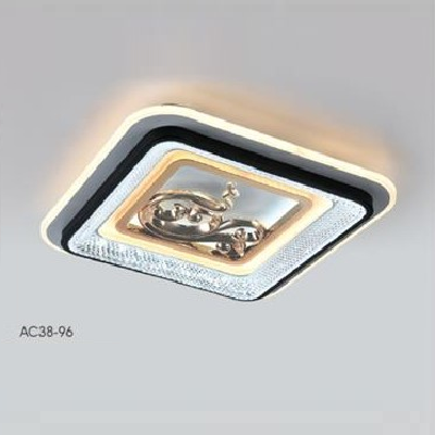 AC 38 - 96:  Đèn áp trần LED - KT: L500mm x W500mm - Đèn LED 200W ánh sáng đổi 3 màu