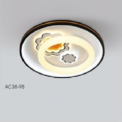 AC 38 - 98: Đèn áp trần LED - KT: Ø500mm - Đèn LED 200W ánh sáng đổi 3 màu