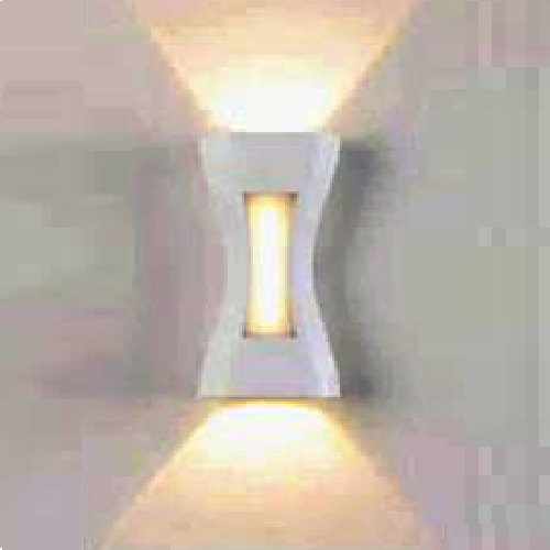 EU - CN - 387: Đèn gắn tường LED - KT: L110mm x W60mm x H200mm - Đèn LED  5W x 2 + 4W ánh sáng vàng