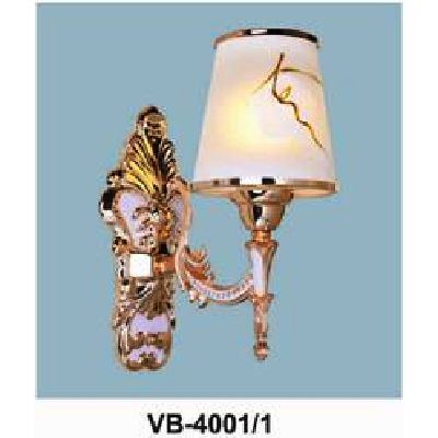 AN - VB - 4001/1: Đèn gắn tường đơn - KT: L120mm x H320mm - Bóng đèn E27 x 1