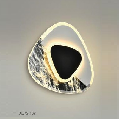 AC 42 - 139: Đèn gắn tường LED - KT: Ø200mm  - Đèn LED 18W ánh sáng đổi 3 màu