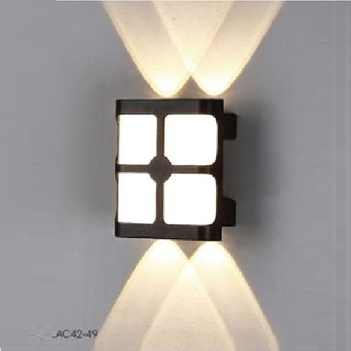AC 42-49: Đèn gắn tường LED - KT: L110mm x H130mm - Đèn LED 7W đổi 3 màu